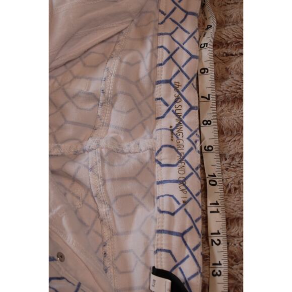 Chico's size 2 Jeans Women 4 Small Denim So Slimming Girlfriend Crop - Picture 10 of 14